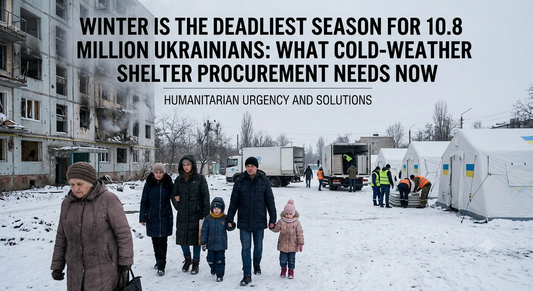 Deadliest Season for 10.8 Million Ukrainians: What Cold-Weather Shelter Procurement Needs Now