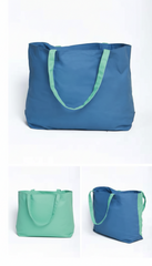Two Tone Rope Tote Bag P-003